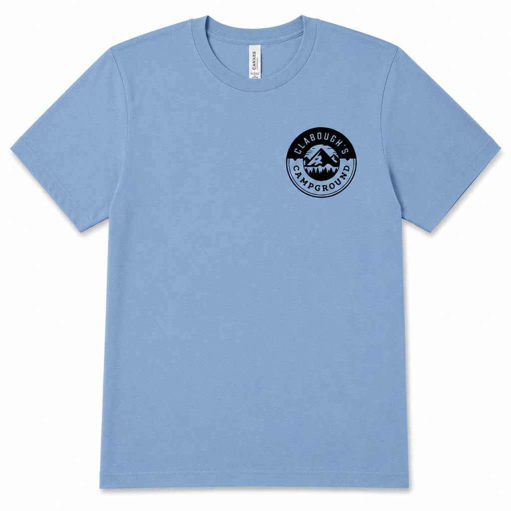 "With Love from Clabough's Campground" Short Sleeve Shirt