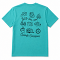 "With Love from Clabough's Campground" Short Sleeve Shirt