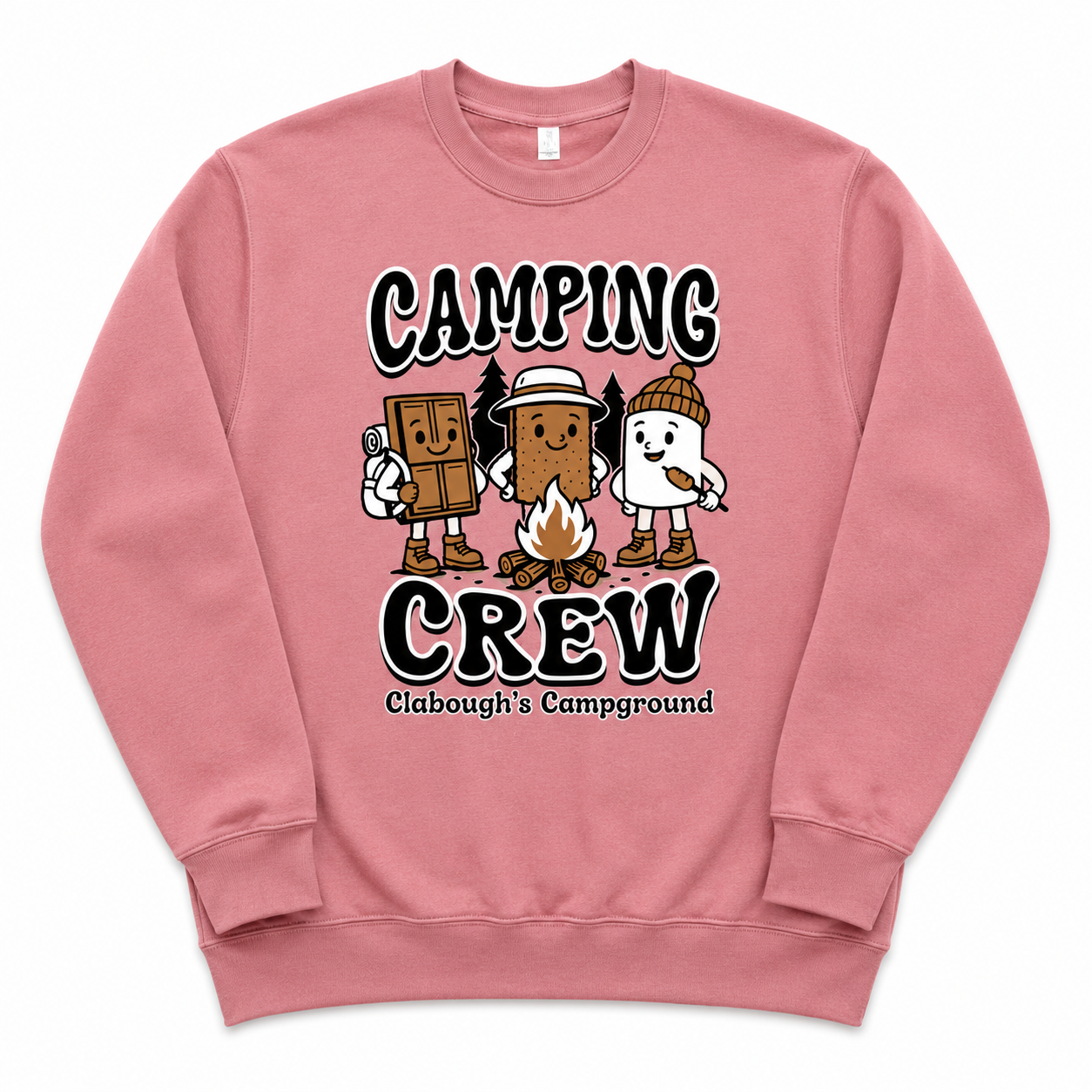 Camping Crew Smores Crewneck