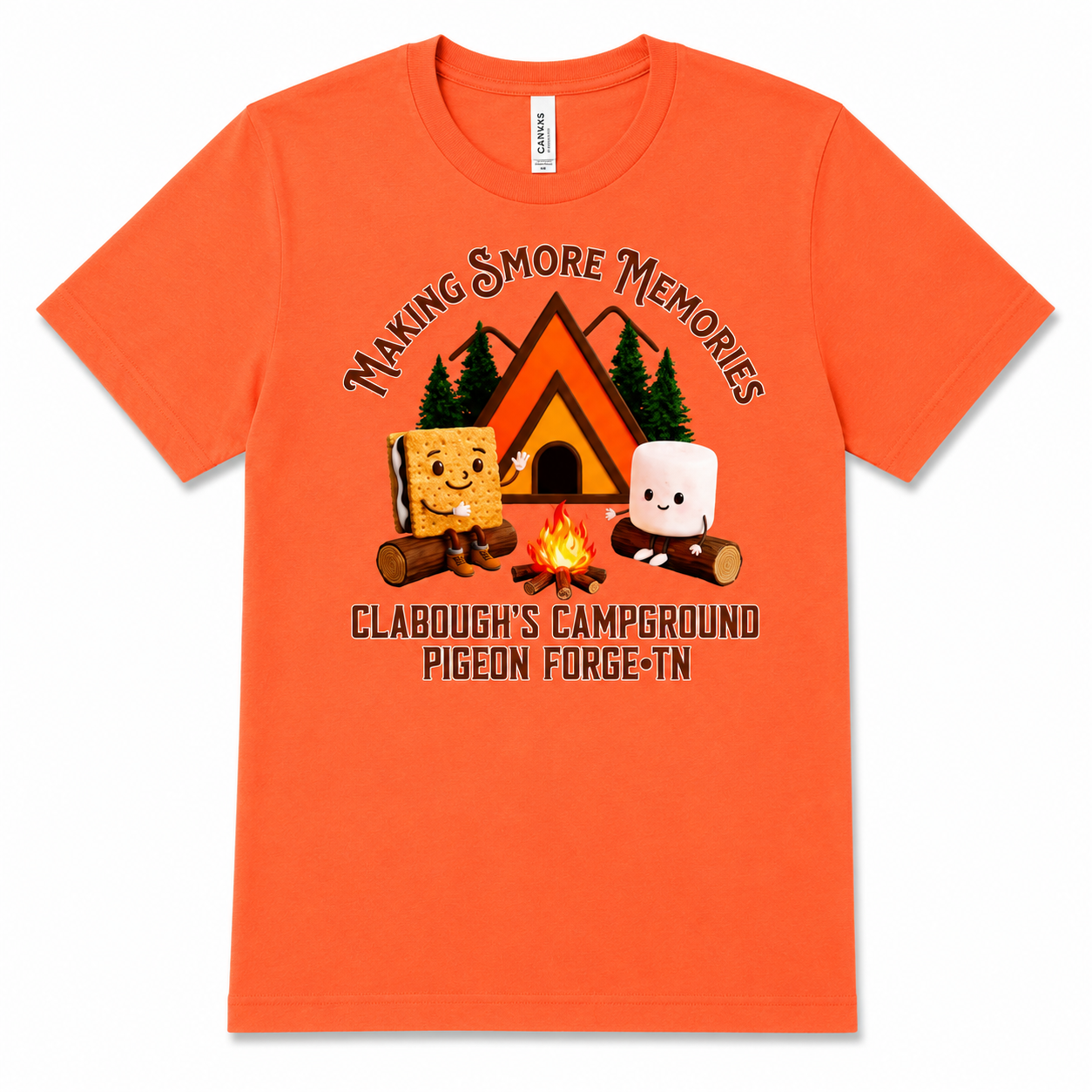 "Making Smore Memories" Short Sleeve Shirt