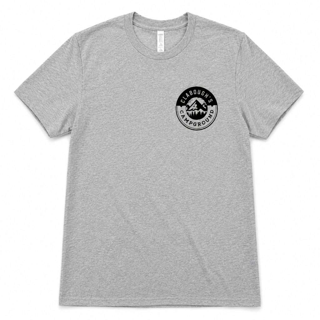 "With Love from Clabough's Campground" Short Sleeve Shirt