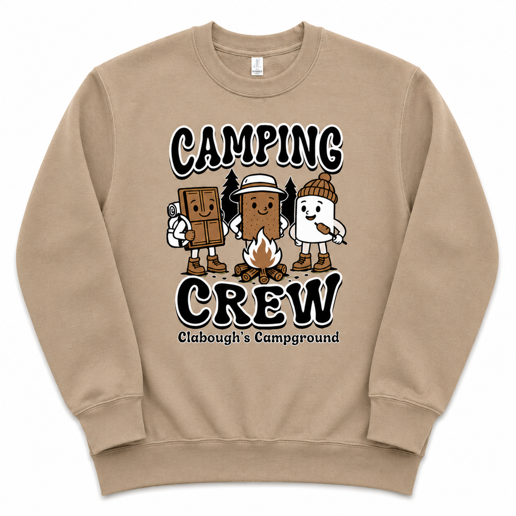 Camping Crew Smores Crewneck