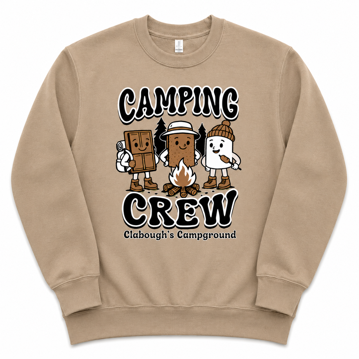 Camping Crew Smores Crewneck